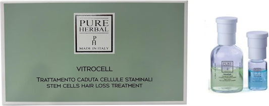 Riscopri Una Chioma Folta con Vitrocell di Pure Herbal: Il Cofanetto Anticaduta Con Cellule Staminali Vegetali