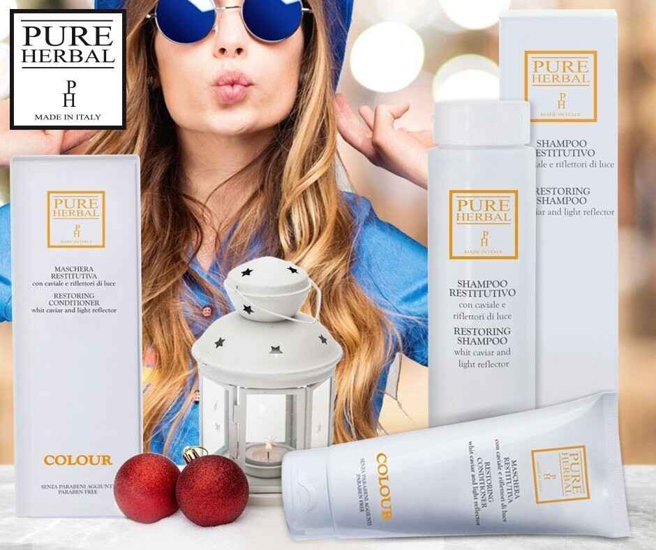 Shampoo capelli colorati Pure Herbal