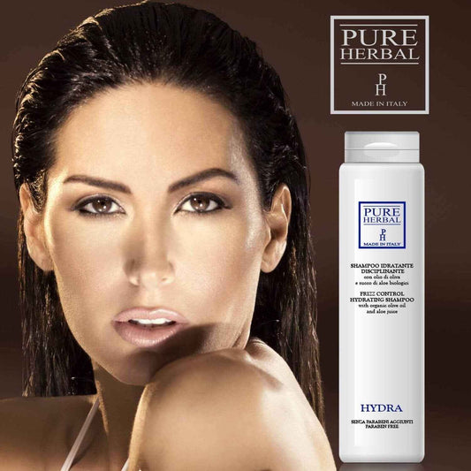 Shampoo idratante disciplinante 200 ml Pure Herbal