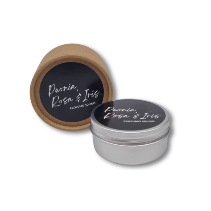 PROFUMO SOLIDO PEONIA, ROSA E IRIS - 50ml