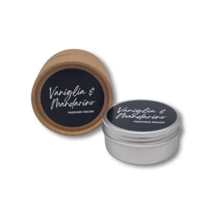 PROFUMO SOLIDO VANIGLIA E MANDARINO - 50ml