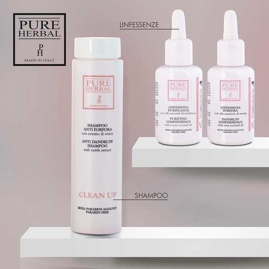 FORFORA? Depura la tua cute con i prodotti CLEAN UP di Pure Herbal