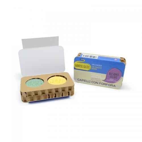 COMBO PACK SHAMPOO E BALSAMO SOLIDI PER CAPELLI CON FORFORA