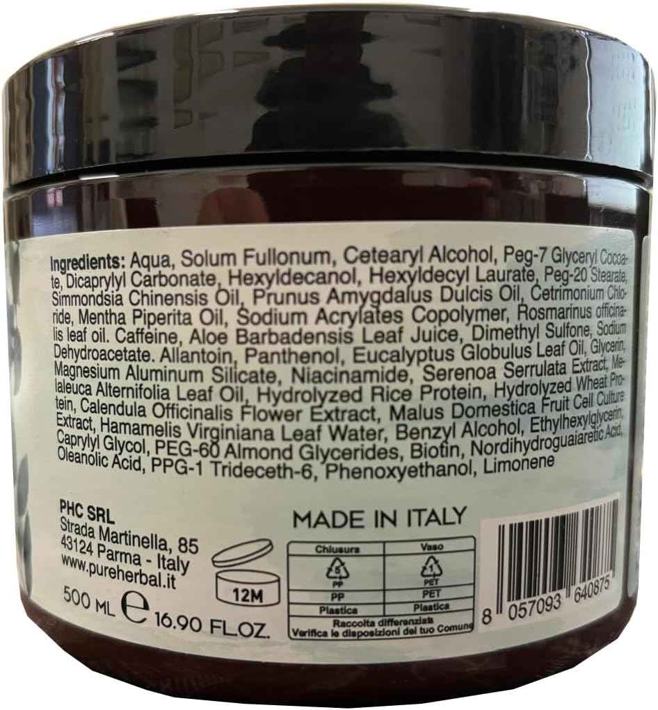 Argilla Dermopurificante 500 ml – Trattamento Naturale per Cuoio Capelluto