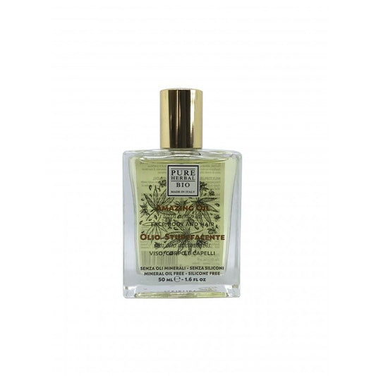 BIO OLIO STUPEFACENTE VISO, CORPO E CAPELLI PURE HERBAL 50 ML