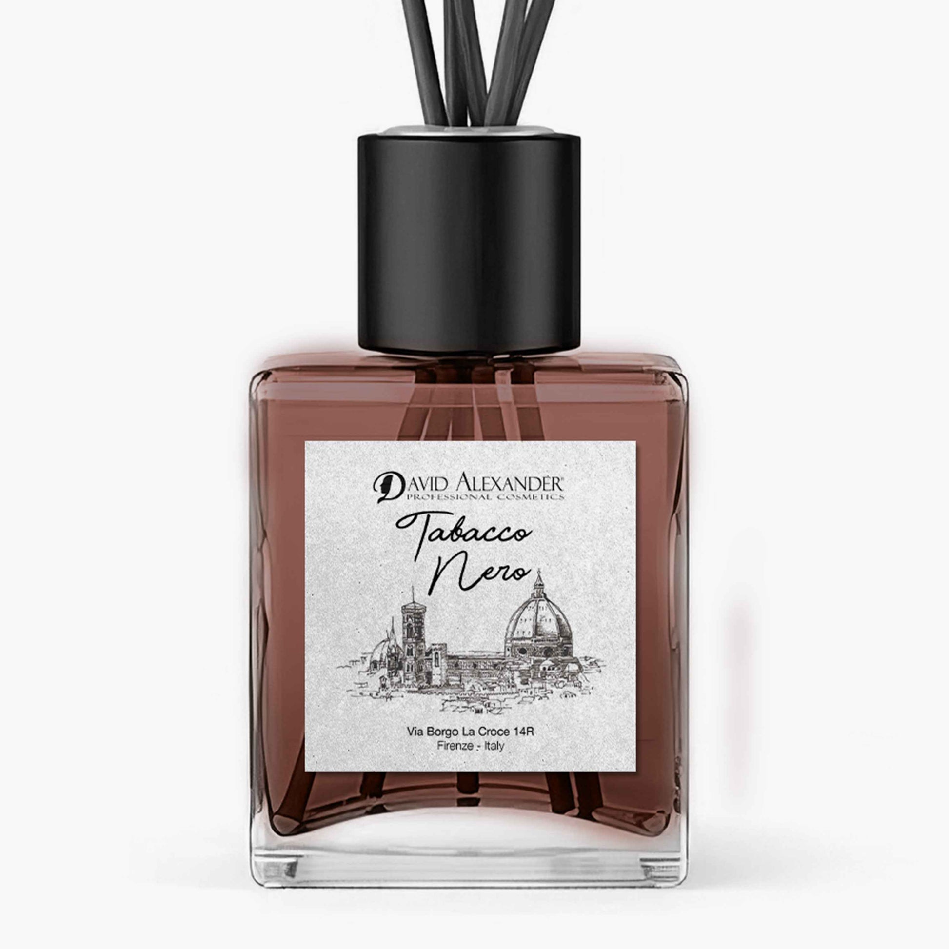 David Alexander Professional Cosmetics   Profumatore  per Ambiente al Tabacco Nero – Fragranza Intensa e Decisa