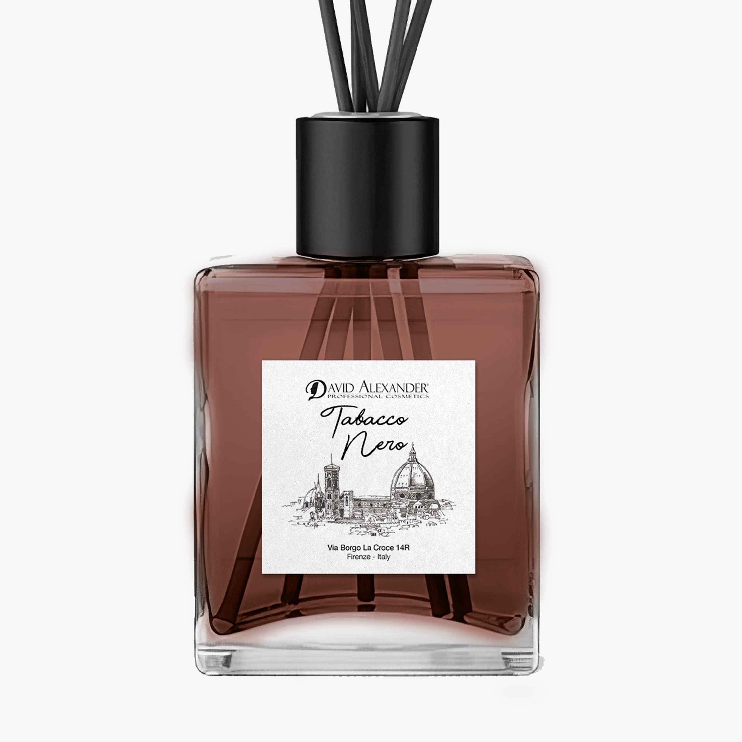 David Alexander Professional Cosmetics   Profumatore  per Ambiente al Tabacco Nero – Fragranza Intensa e Decisa