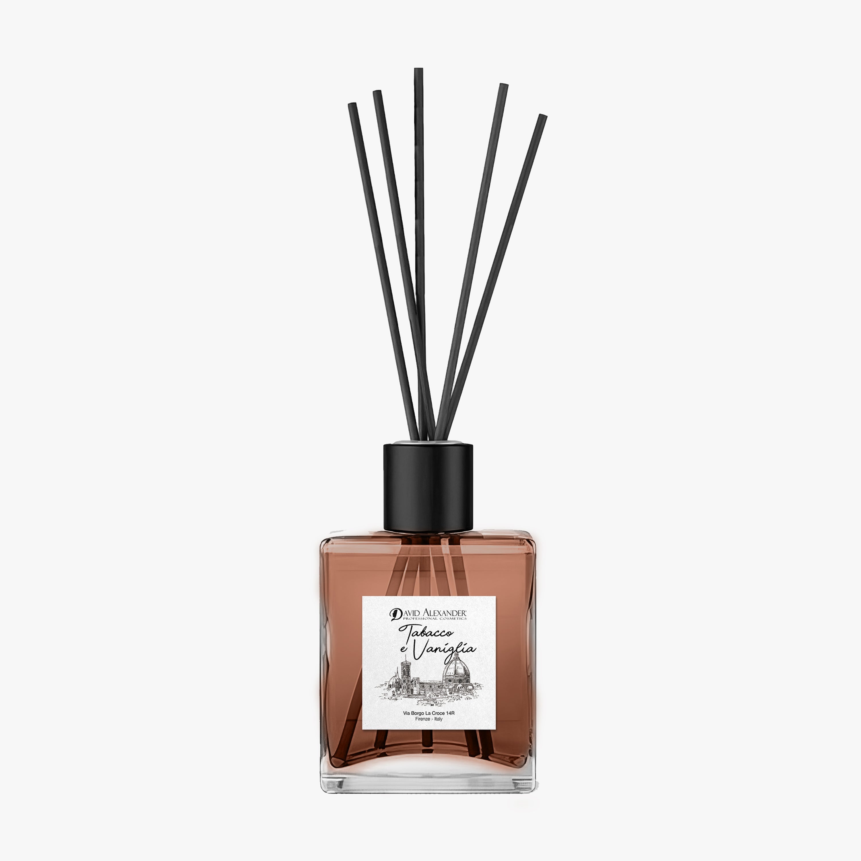 David Alexander Professional Cosmetics   Profumatore per Ambiente Tabacco e Vaniglia – Caldo, Avvolgente, Elegante