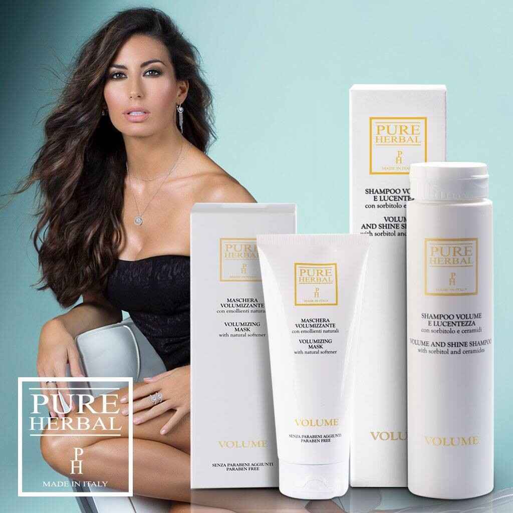 Shampoo volume e lucentezza Pure Herbal