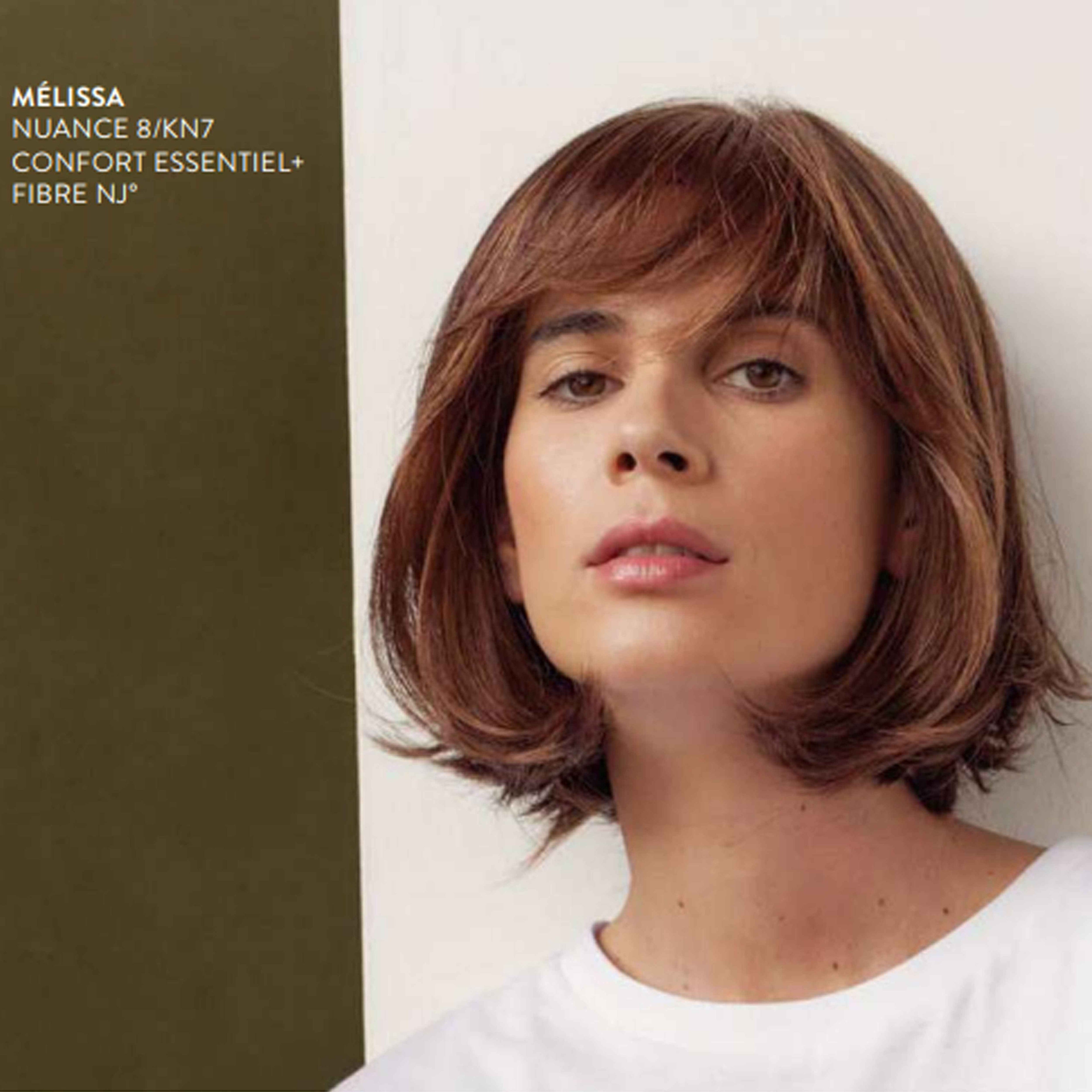 Parrucca fibra sintetica effetto naturale Melissa