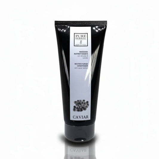 Maschera Ristrutturante al Caviale Pure Herbal per Capelli Nutriti e Rigenerati