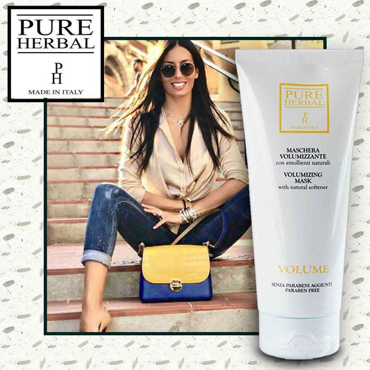 Maschera volumizzante Capelli Fini Pure Herbal