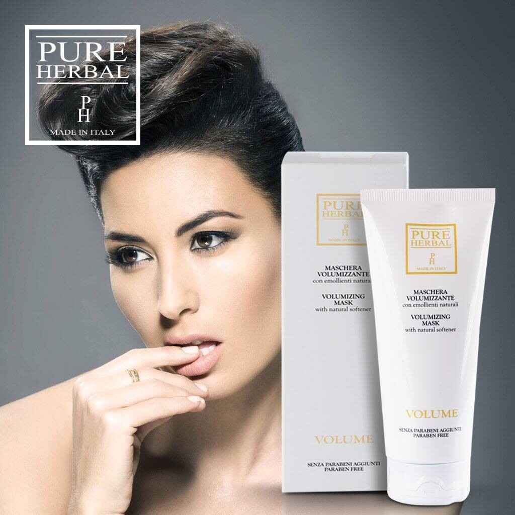 Maschera volumizzante Capelli Fini Pure Herbal