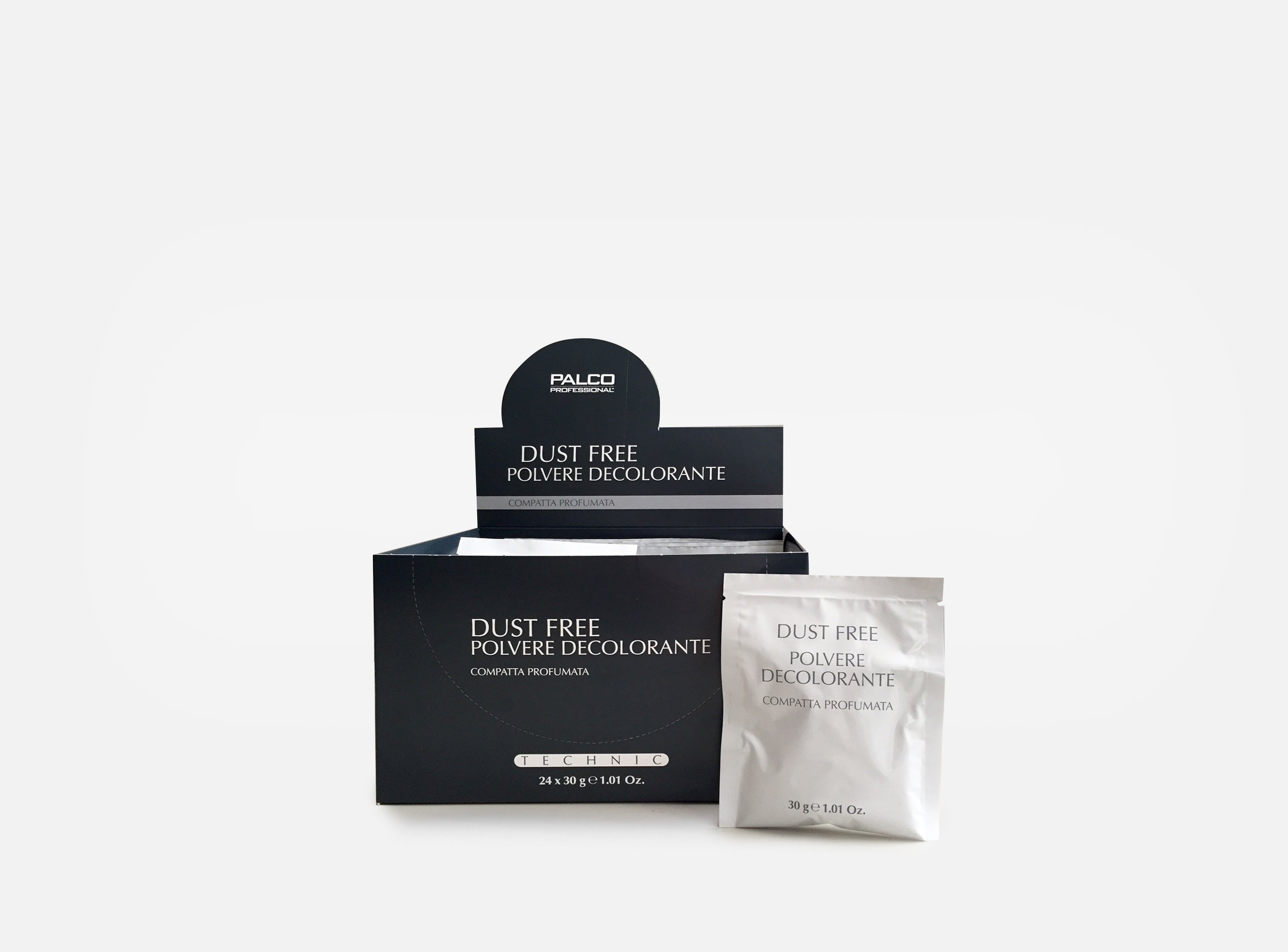Palco Professional Technic Polvere Decolorante Dust Free Display 24 Bustine X 30 Gr - NUJESHOP.COM