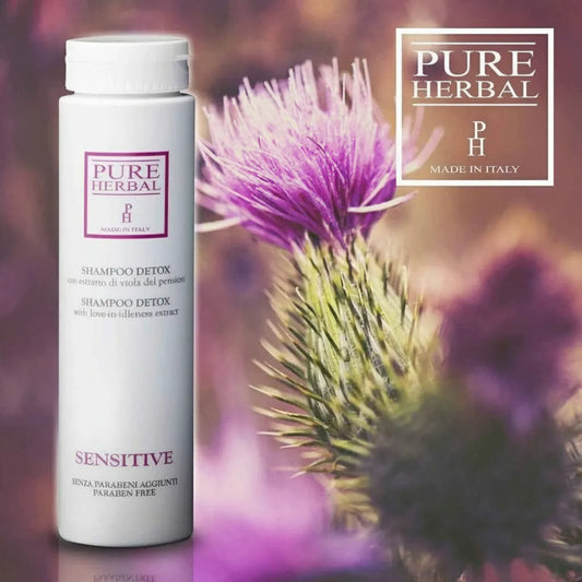 Shampoo Detox Pure Herbal per un Pulito Profondo e Naturale
