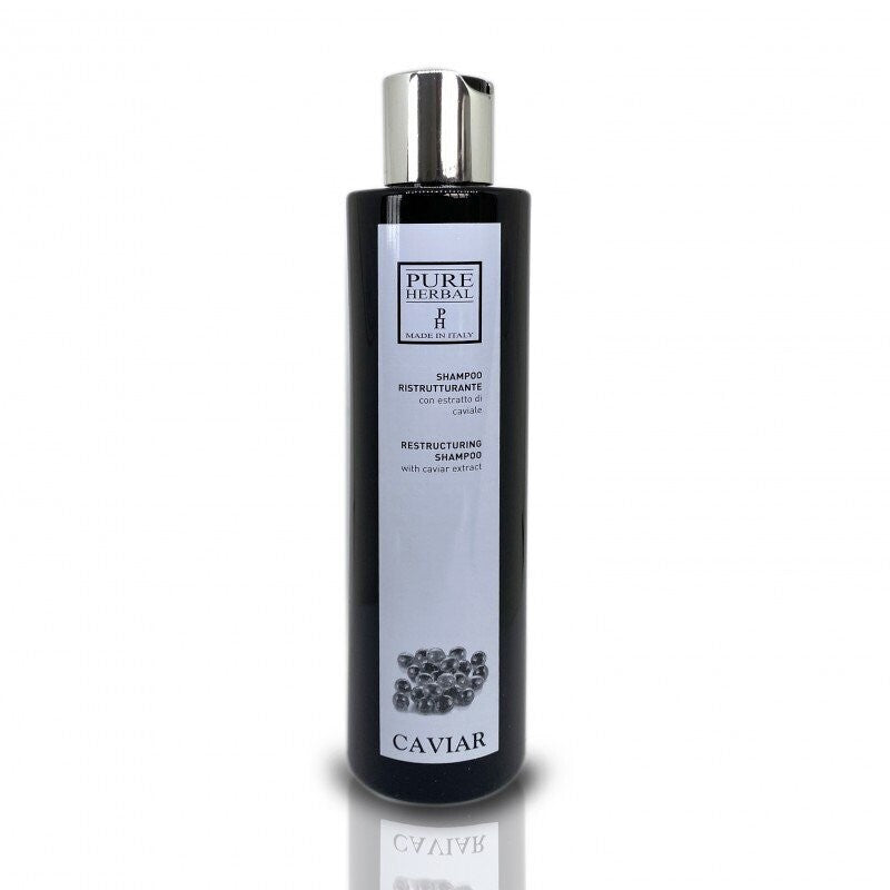 Shampoo ristrutturante al caviale Pure Herbal