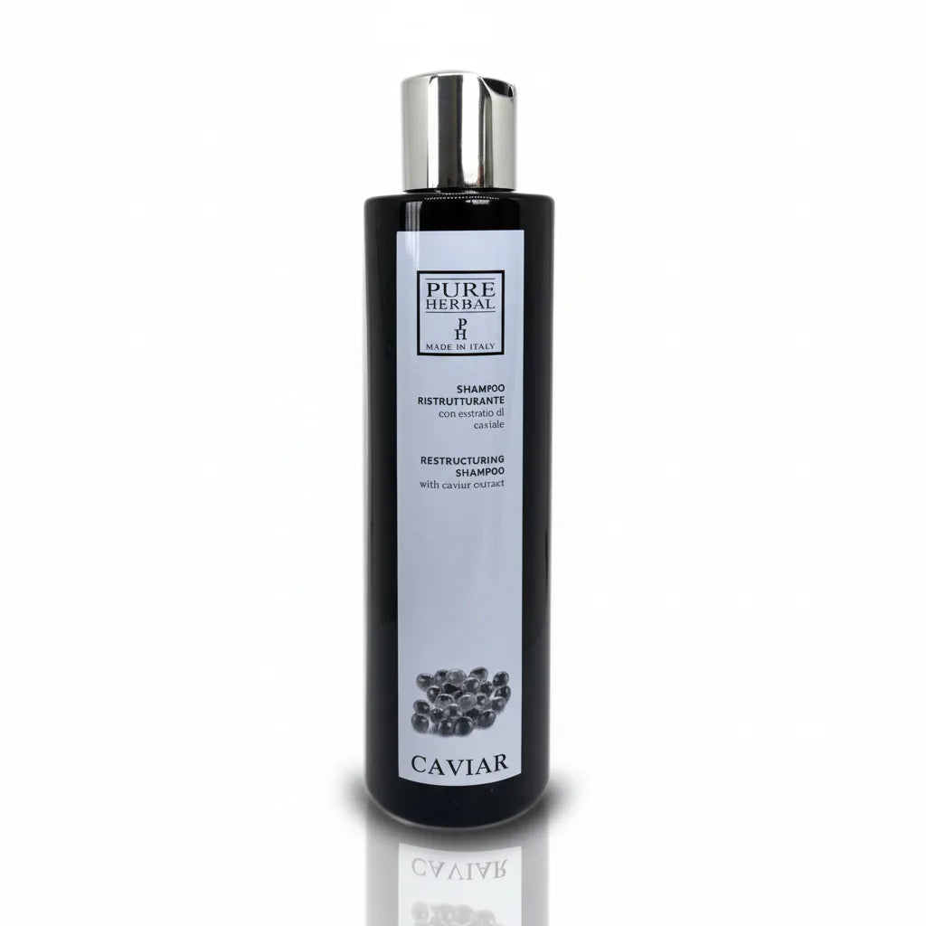 Shampoo ristrutturante al caviale Pure Herbal