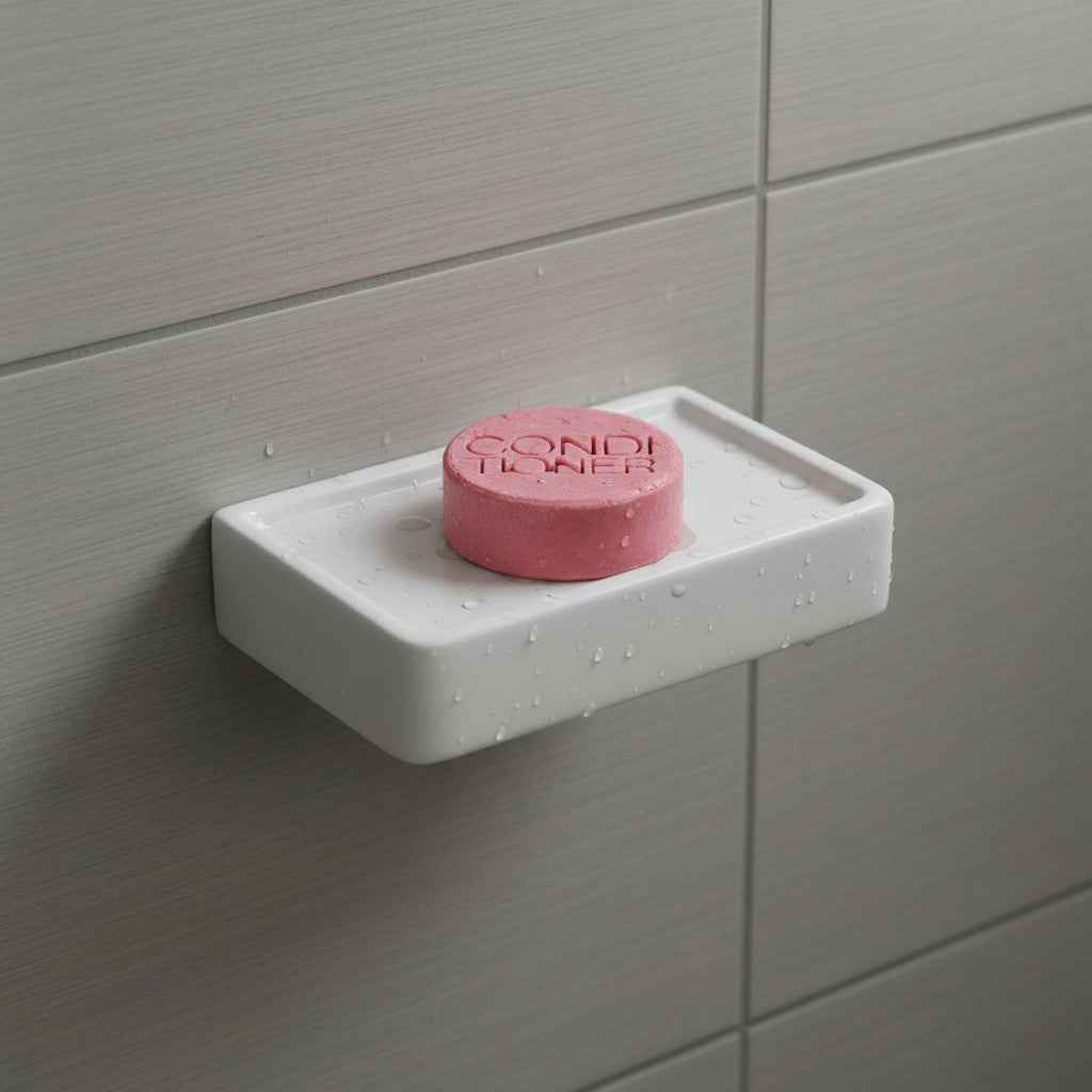 BALSAMO SOLIDO CAPELLI LISCI E SOTTILI AL FIOR DI LILLÀ CON BAR SAVER IN SUGHERO