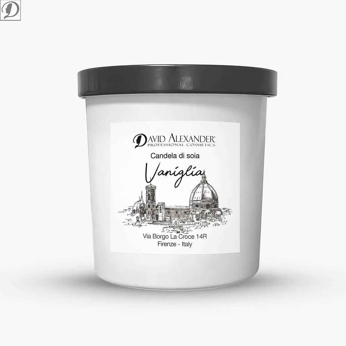 Candela in Cera di Soia alla Vaniglia – Naturale, Profumata, Lunga Durata