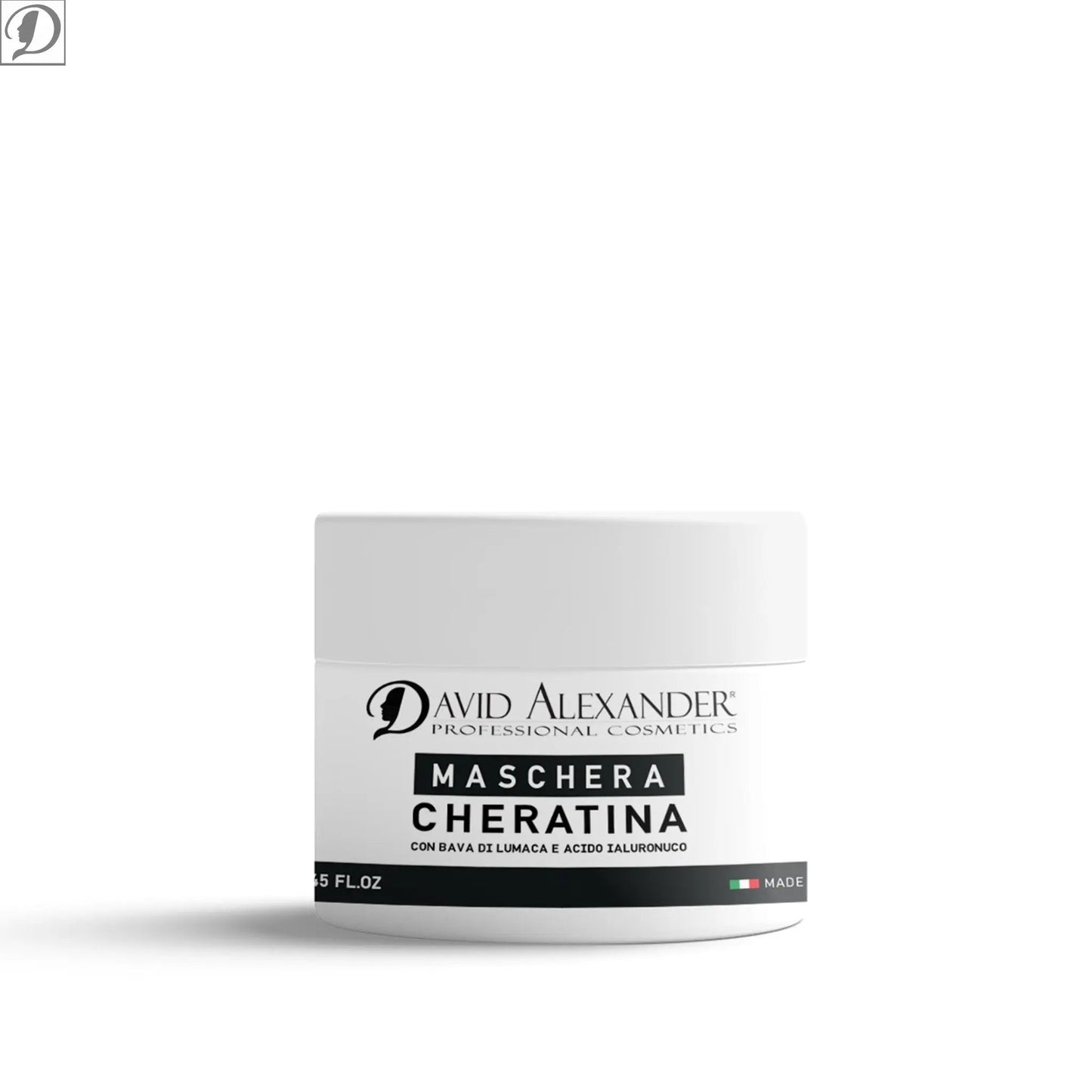 Maschera Capelli Cheratina e Acido Ialuronico 250 ml – Ristrutturante, Idratante, Professionale