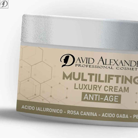 Multilifting Luxury Cream – Crema Viso Antiage con Acido Ialuronico e Peptidi