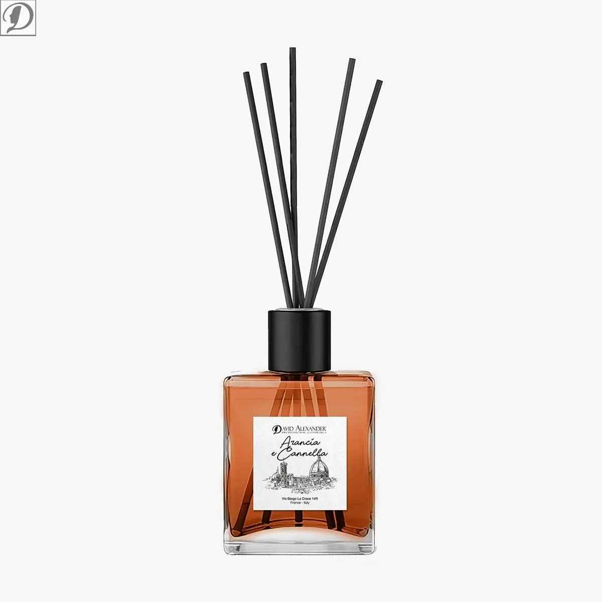 Profumatore Ambiente Arancia e Cannella – Diffusore a Bastoncini Naturale e Speziato