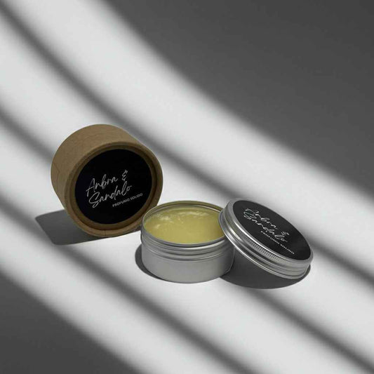 PROFUMO SOLIDO AMBRA E SANDALO - 50ml