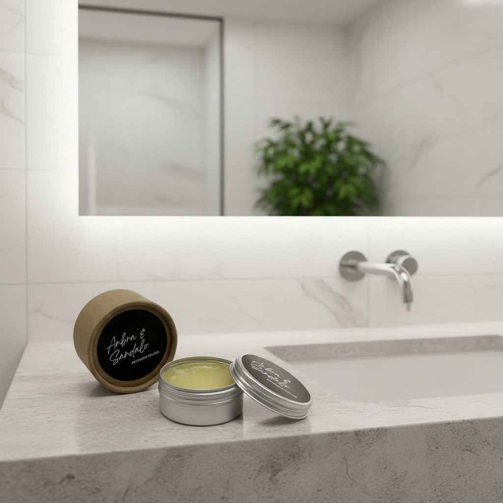 PROFUMO SOLIDO AMBRA E SANDALO - 50ml