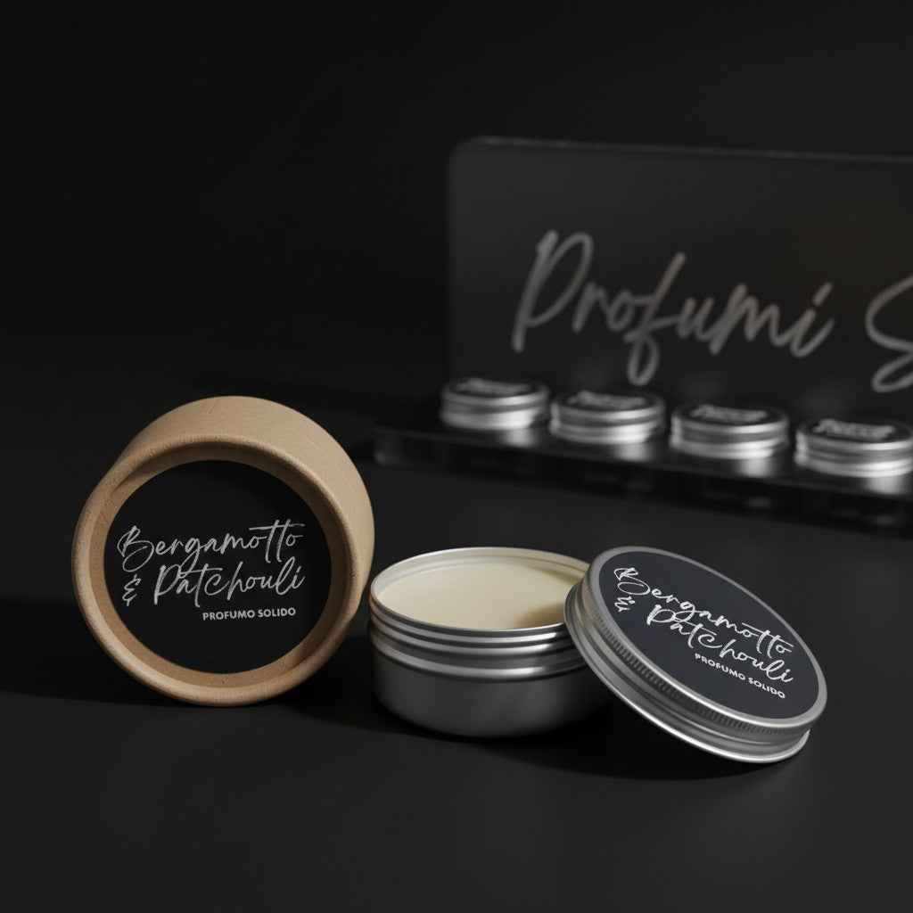 PROFUMO SOLIDO BERGAMOTTO E PATCHOULI - 50ml