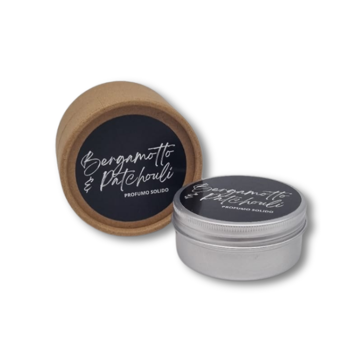 PROFUMO SOLIDO BERGAMOTTO E PATCHOULI - 50ml