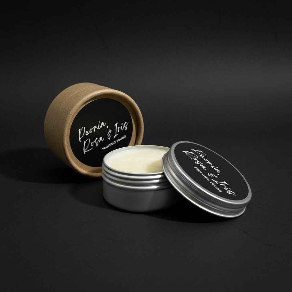 PROFUMO SOLIDO PEONIA, ROSA E IRIS - 50ml